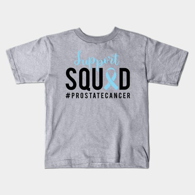 Prostate Cancer Support Kids T-Shirt by CuteCoCustom